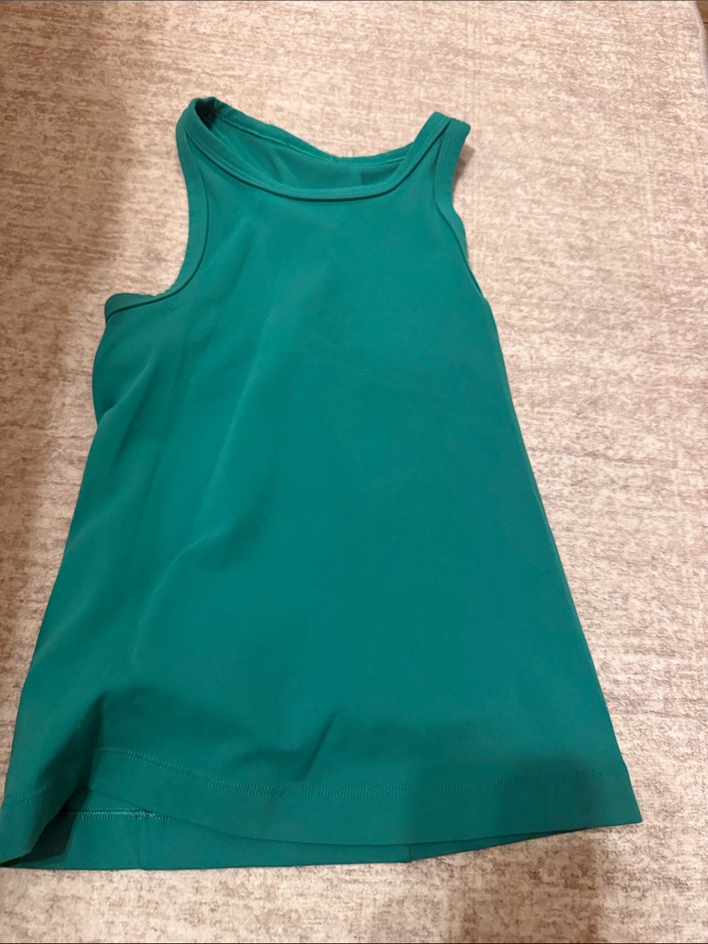 lululemon athletica Girls' Sleeveless A-Line Dress in Teal Green
